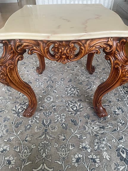 Lampbord i Rokostil