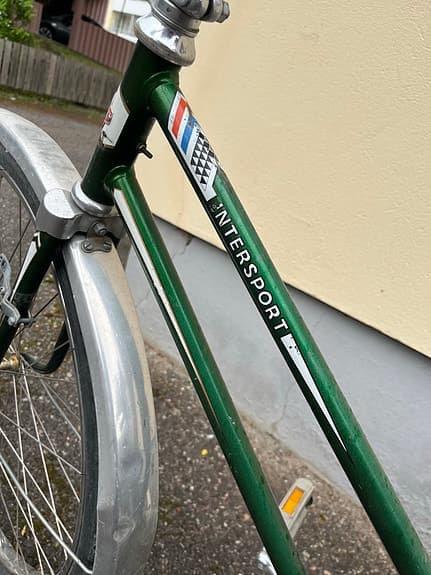 Damcykel äldre härlig modell