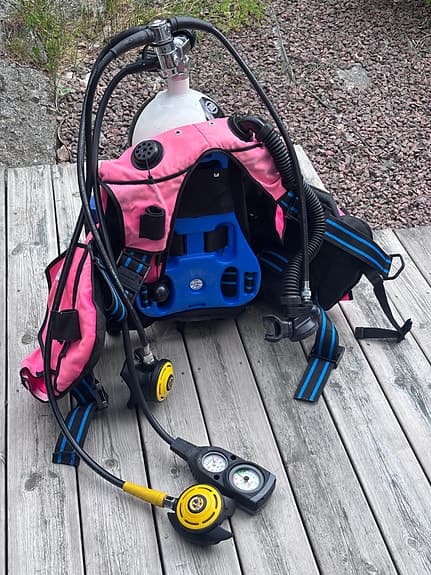 Komplett dykutrustning – AP Diving Buddy, Spiro & Suunto