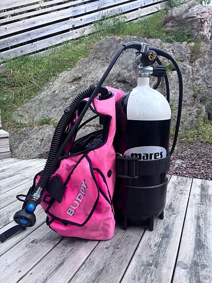 Komplett dykutrustning – AP Diving Buddy, Spiro & Suunto