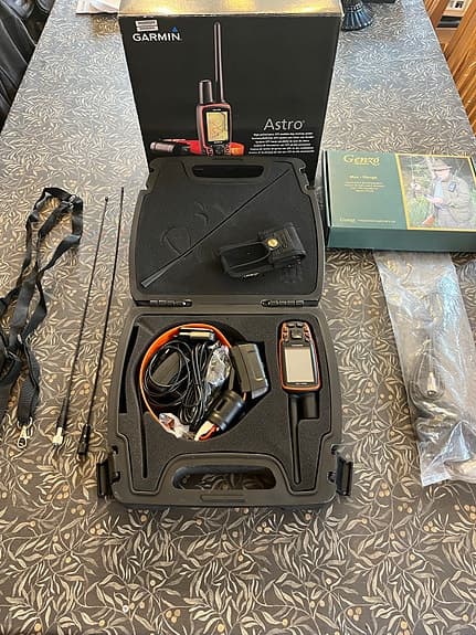 Komplett jaktpejl-paket: Garmin Astro 320 + DC 40 & Genzo Max-Range antenner