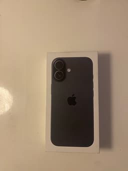 Iphone 17 black- helt ny med 256GB