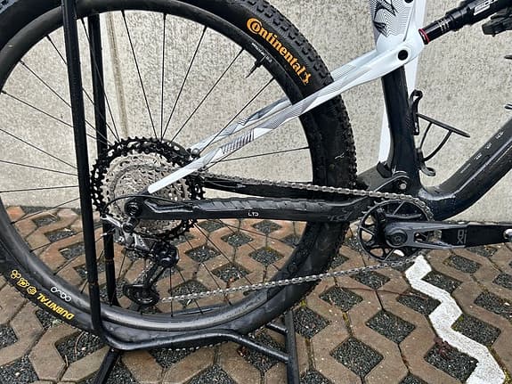 Orbea heldämpad mountainbike 29" stl L svart/vit unisex