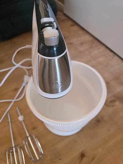 Nästan ny Elvisp med bunke