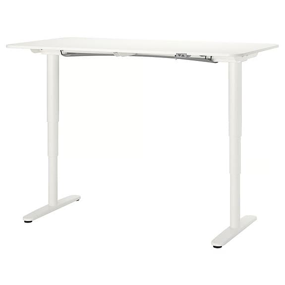IKEA BEKANT höj- och sänkbart skrivbord (160x80 cm)