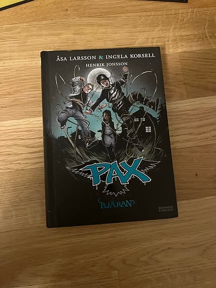 PAX Bok 4 "Bjäran" av Åsa Larsson, Ingela Korsell & Henrik Jonsson
