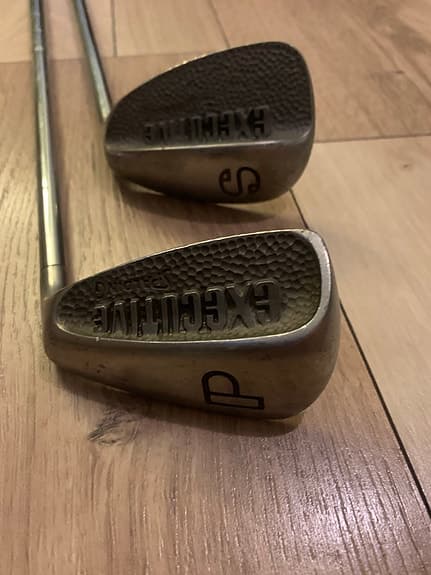 Vintage Spalding Executive Wedges (P, S)   golfklubbor