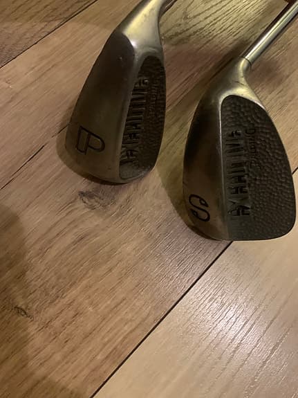 Vintage Spalding Executive Wedges (P, S)   golfklubbor