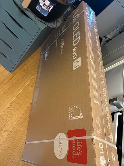 LG OLED55C5 EVO 55” (2025) – Ny, oöppnad kartong + 5 års garanti