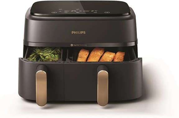 Philips Aifryer med dubbla korgar – NYSKICK