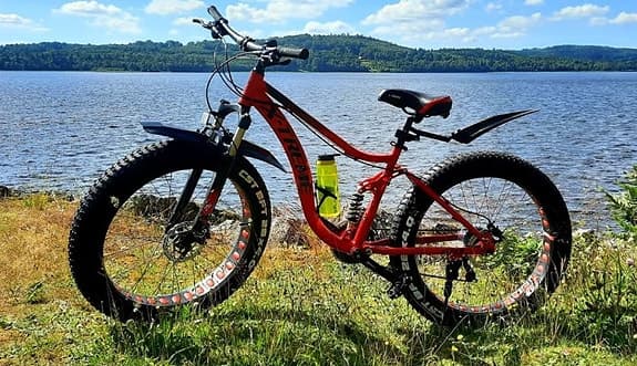 X-TREME TITAN heldämpad fatbike