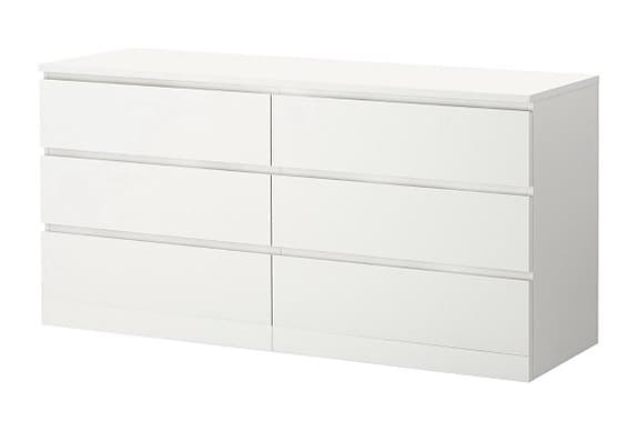 Malmbyrå 6 lådor