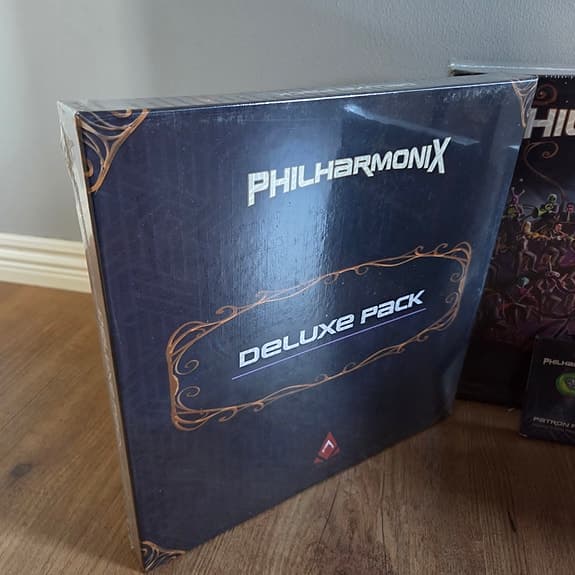 Philharmonix brädspel Deluxe Pack + Conductor’s Box + Patron Pack