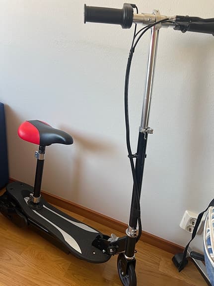 Elcykel med sadel