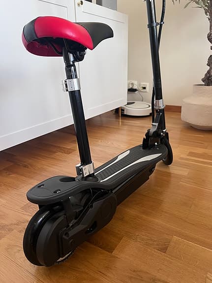 Elcykel med sadel