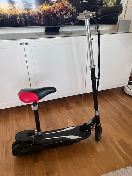 Elcykel med sadel