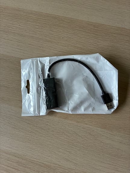 ETHERNET adapter svart