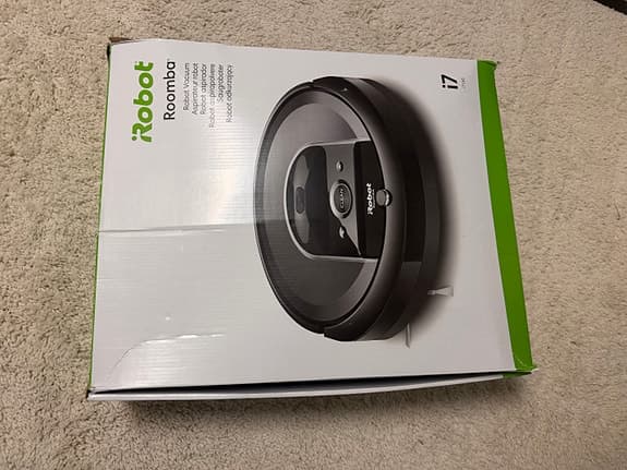 iRobot Roomba i7 robotdammsugare svart/grå