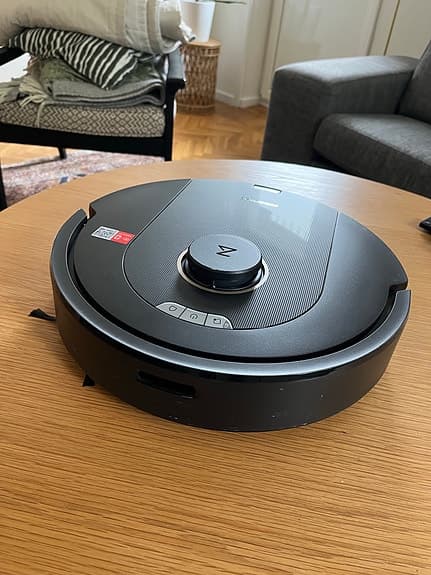 Roborock robotdammsugare svart