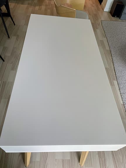 Skrivbord Tamholt Jysk 50x100 vit/natur