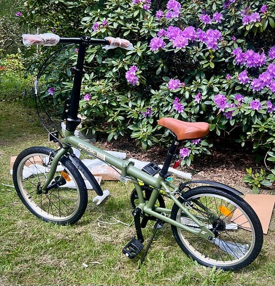 Vikbar / fällbar cykel, NY och oanvänt
