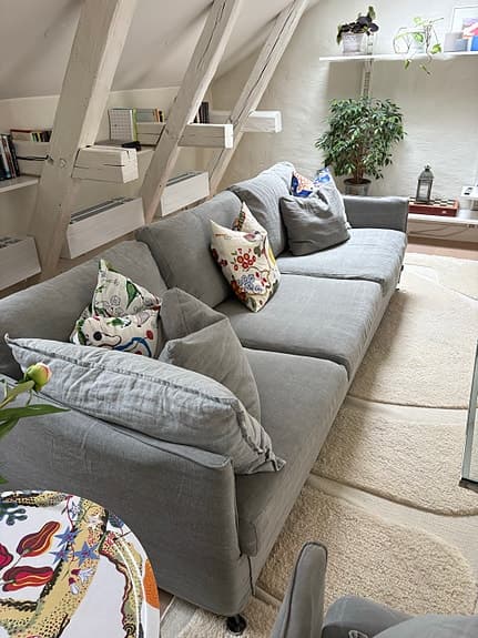 Petito 4-sits soffa