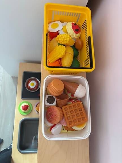 IKEA leksakskök med spis och diskho