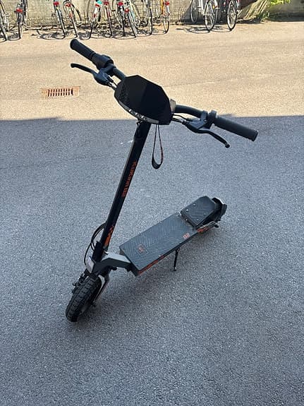 Kugoo Kirin el-scooter svart/orange G2