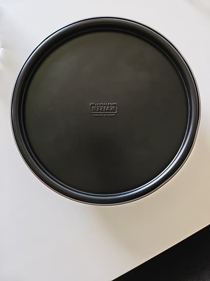 Steel cake mould round