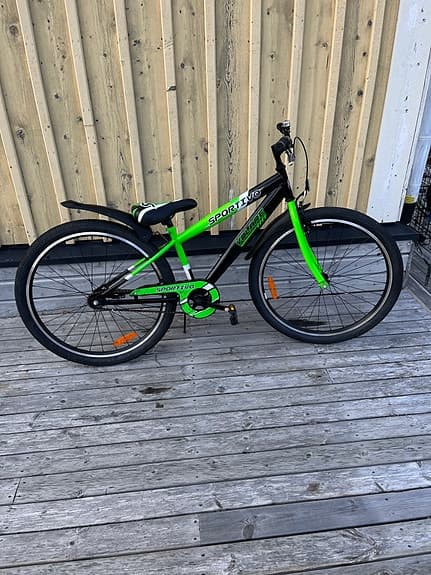 Ny 26” barncykel utan växlar