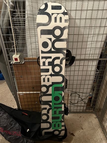 Burton snowboard med Head boots stl 42,5