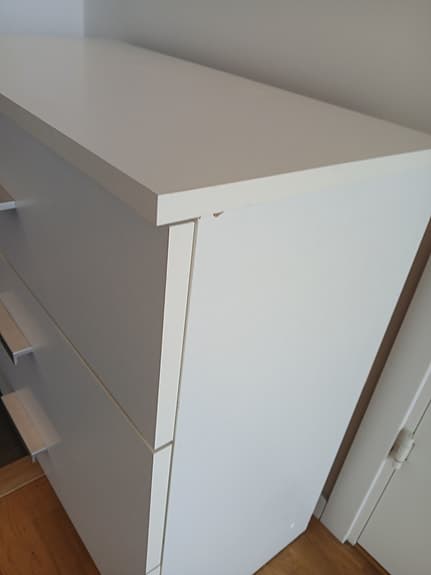 Byrålåda Vit Jysk