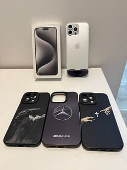 iPhone 15 Pro Max 256GB - toppskick - aldrig reparerad/öppnad - FAST PRIS