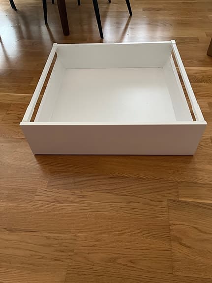 IKEA EXCEPTIONELL lådor med UTRUSTA fronter & tryck-öppna funktion – 5 st