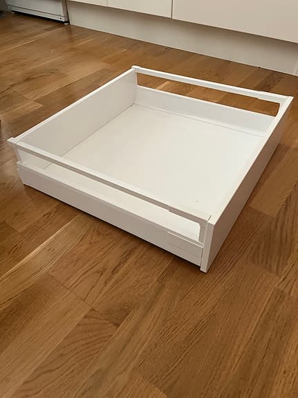 IKEA EXCEPTIONELL lådor med UTRUSTA fronter & tryck-öppna funktion – 5 st