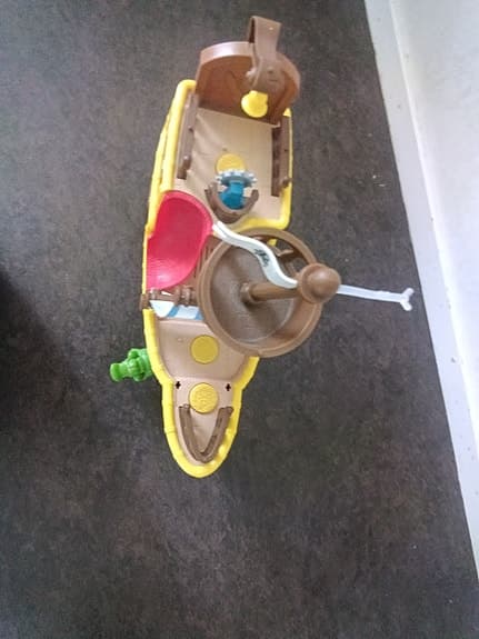 piratskepp leksaksbåt