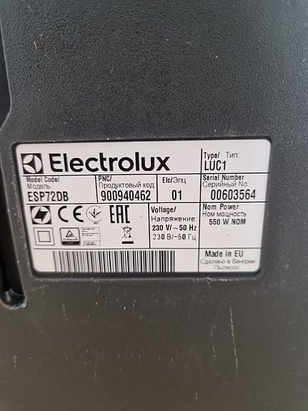 Electrolux Dammsugare "Silent Performer"