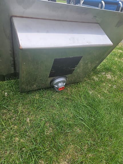 Franke OT 1200x600 diskbänk i rostfritt stål