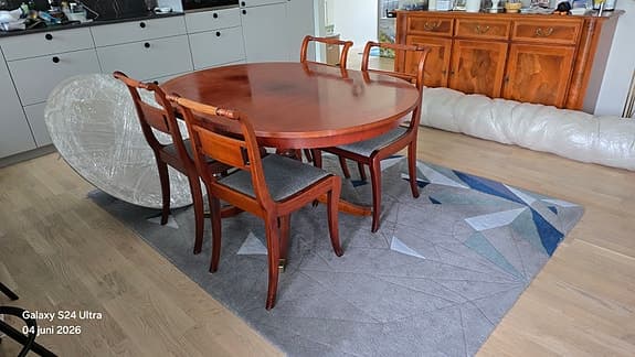 Matgrupp, fyra stolar