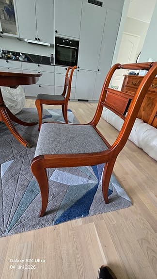 Matgrupp, fyra stolar