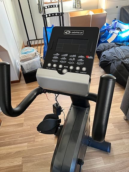 Abilica liggande motionscykel med display