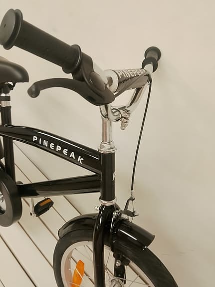 Pinepeak barncykel 16" svart