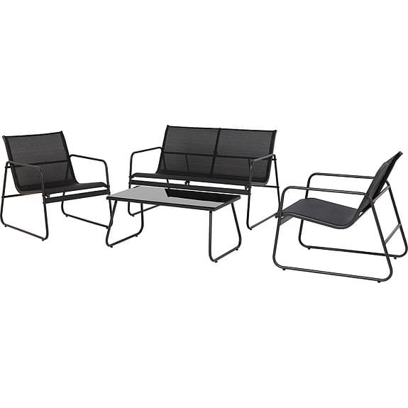 Sunfun Mora loungeset svart