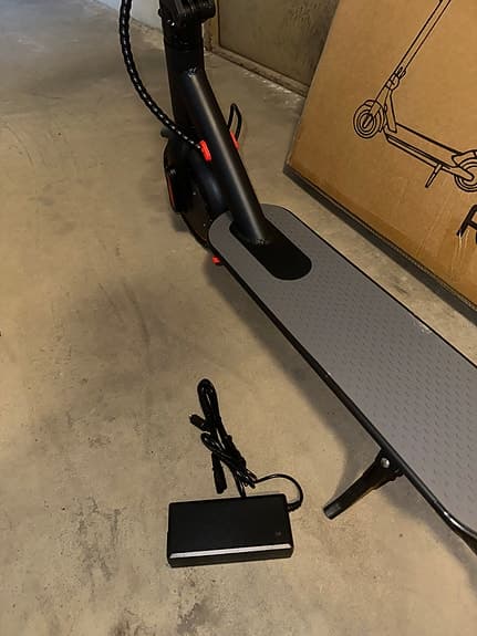 E-scooter elsparkcykel svart med display