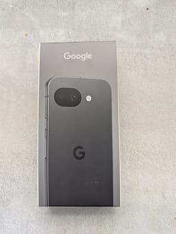 Google Pixel 9a svart, helt ny oöppnad förpackning