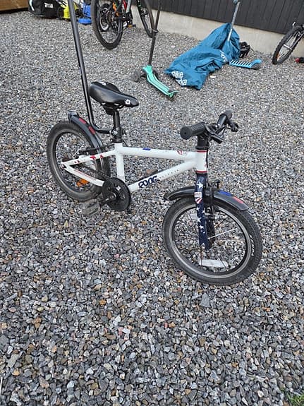 Frog 48 barncykel 16" vit