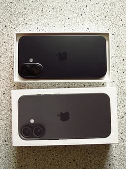 Apple iPhone 16 128 GB svart