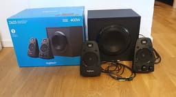 Kraftfullt Logitech Z623 2.1 THX-system – Tung bas!