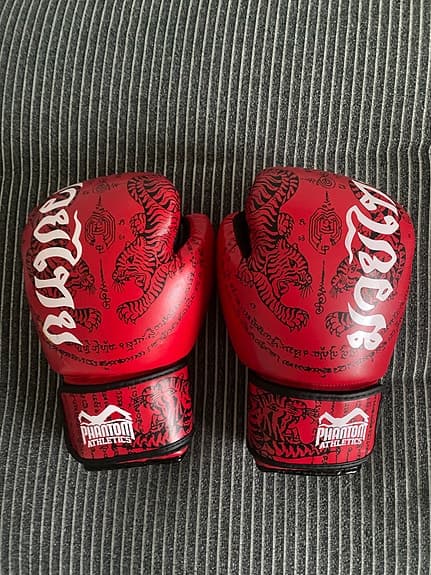 Boxningshandskar – Phantom Athletics | 12 oz | Röd/Svart