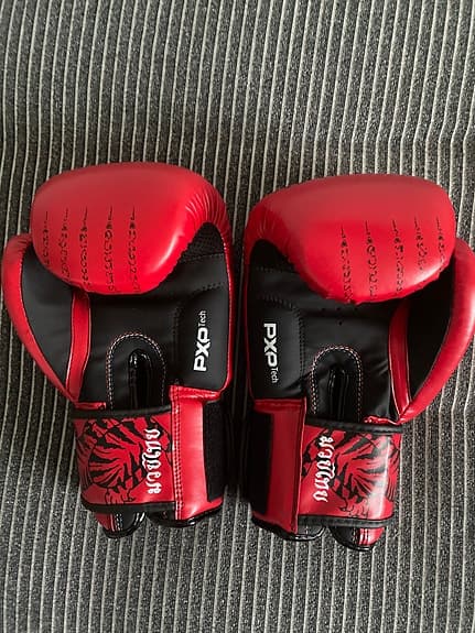 Boxningshandskar – Phantom Athletics | 12 oz | Röd/Svart